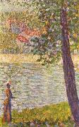 Georges Seurat Morgenspaziergang oil painting reproduction